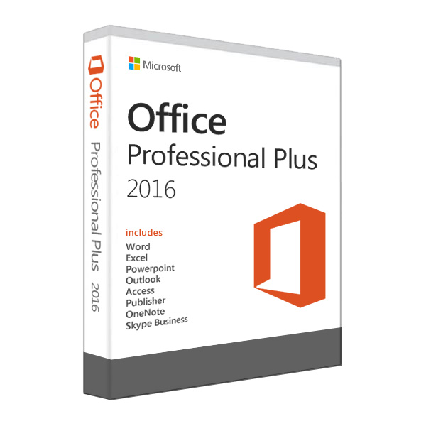 Microsoft Offices 2016 Professional Plus